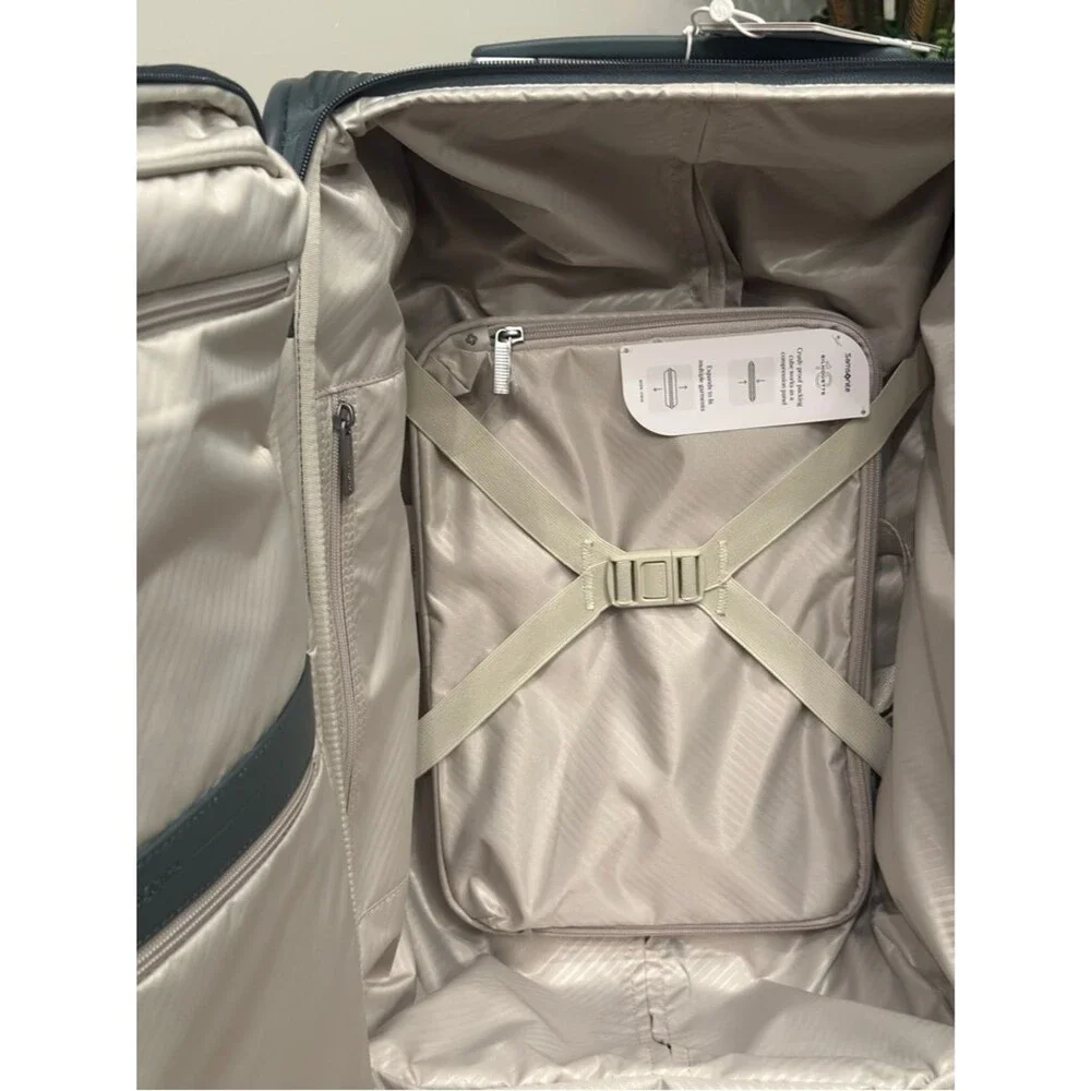 Samsonite Silhouette 18 Softside Spinner Slate Gray Carry-On Spinner suitcase